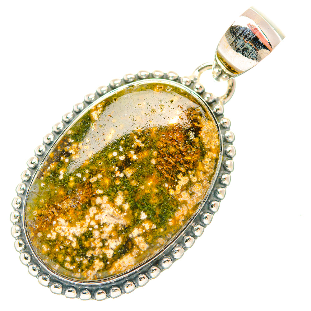 Ocean Jasper Pendants handcrafted by Ana Silver Co - PD31951 - Photo 2