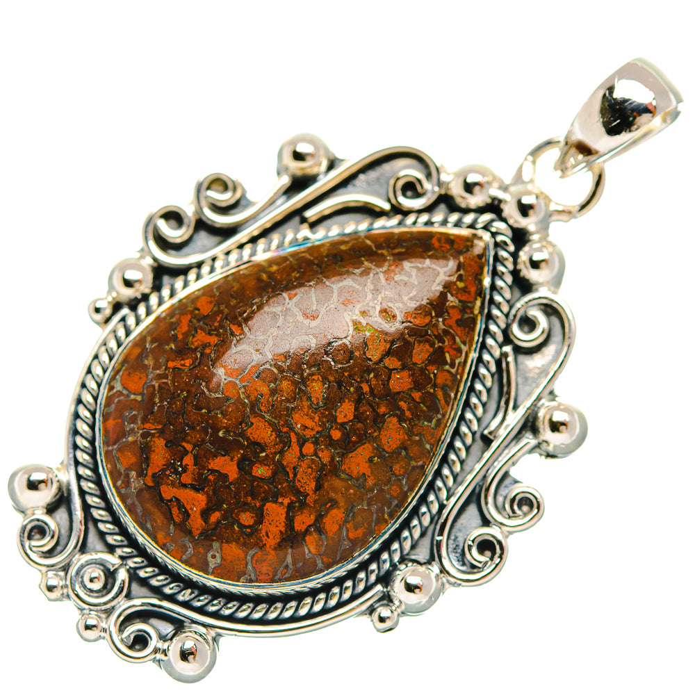 Dinosaur Bone Pendants handcrafted by Ana Silver Co - PD32084 - Photo 2