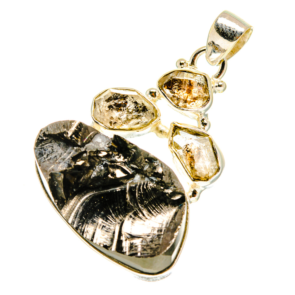 Shungite Pendants handcrafted by Ana Silver Co - PD3210