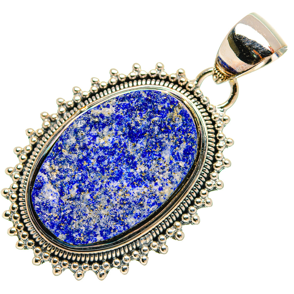 Lapis Lazuli Pendants handcrafted by Ana Silver Co - PD32102 - Photo 2