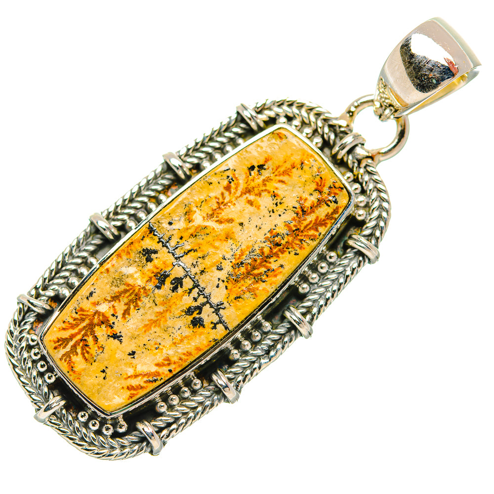 Germany Psilomelane Dendrite Pendants handcrafted by Ana Silver Co - PD32104 - Photo 2