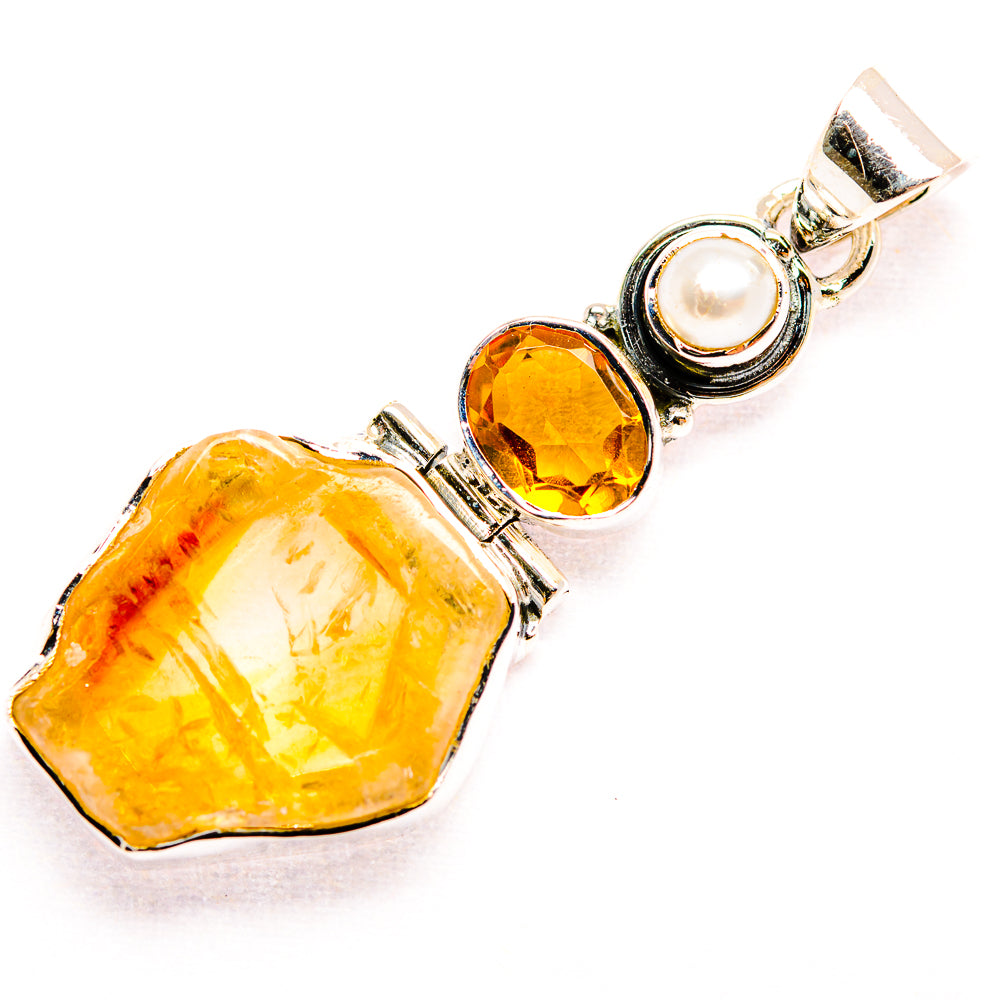 Citrine Pendants handcrafted by Ana Silver Co - PD32131 - Photo 2