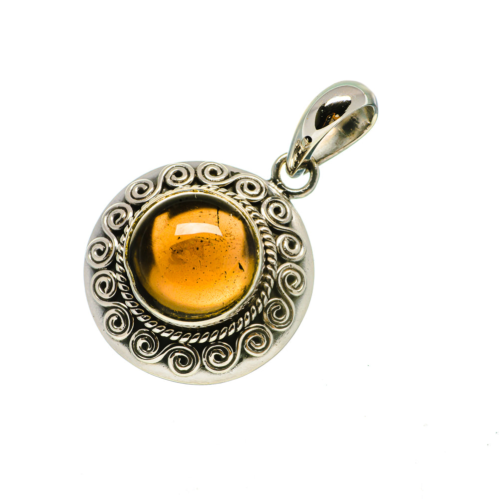 Smoky Quartz Pendants handcrafted by Ana Silver Co - PD731373