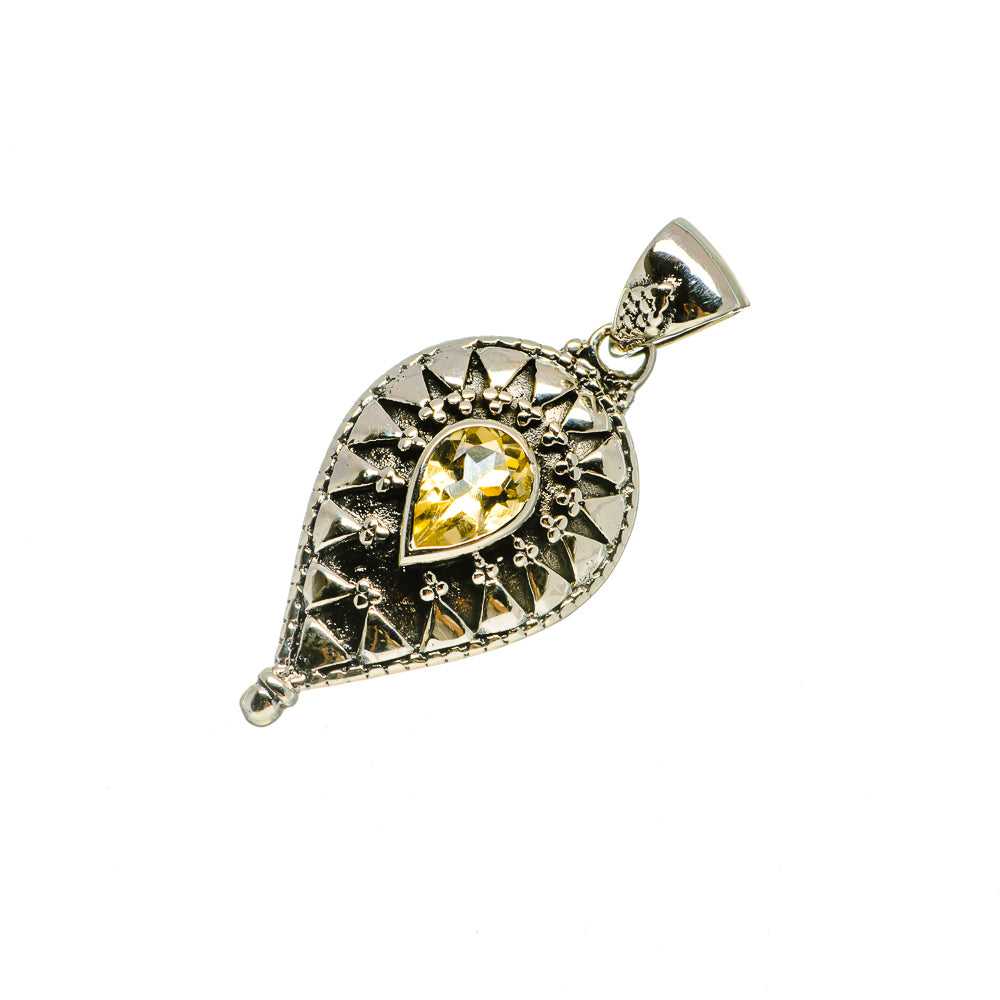 Citrine Pendants handcrafted by Ana Silver Co - PD731410