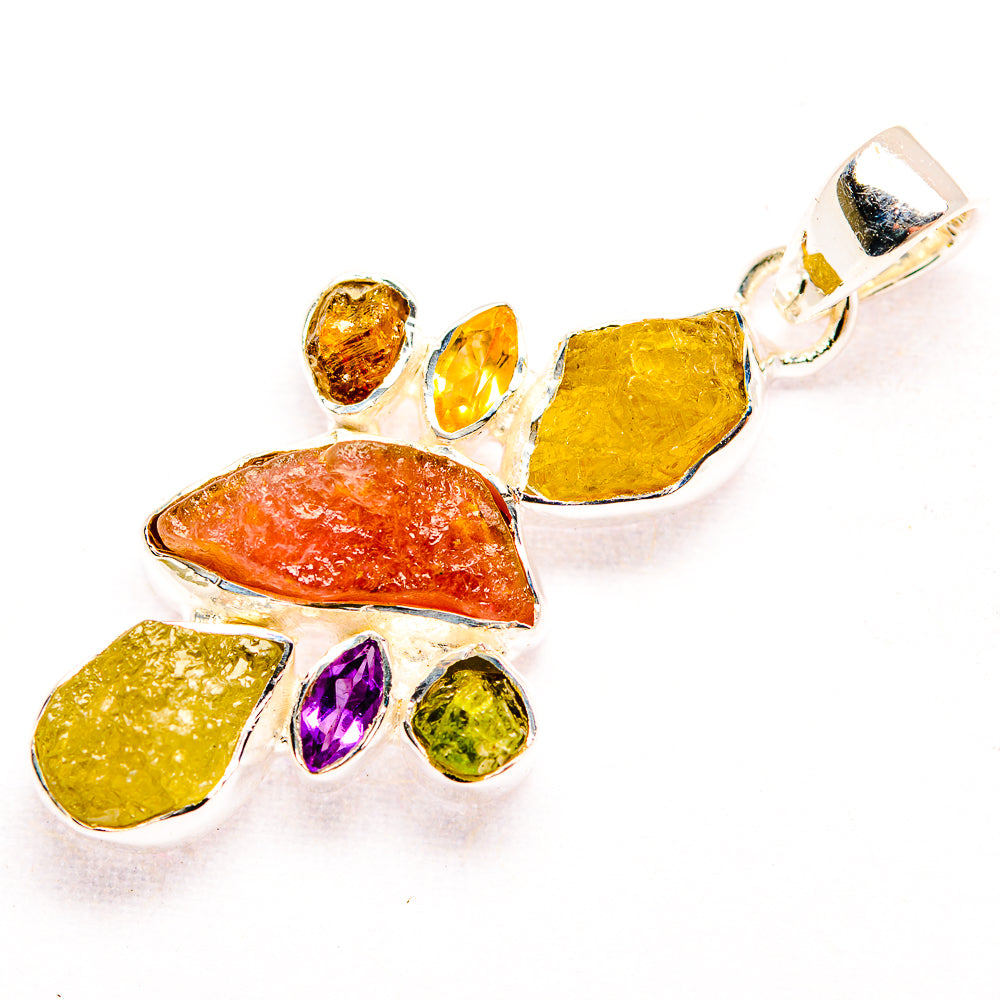 Tourmaline Pendants handcrafted by Ana Silver Co - PD32164 - Photo 2