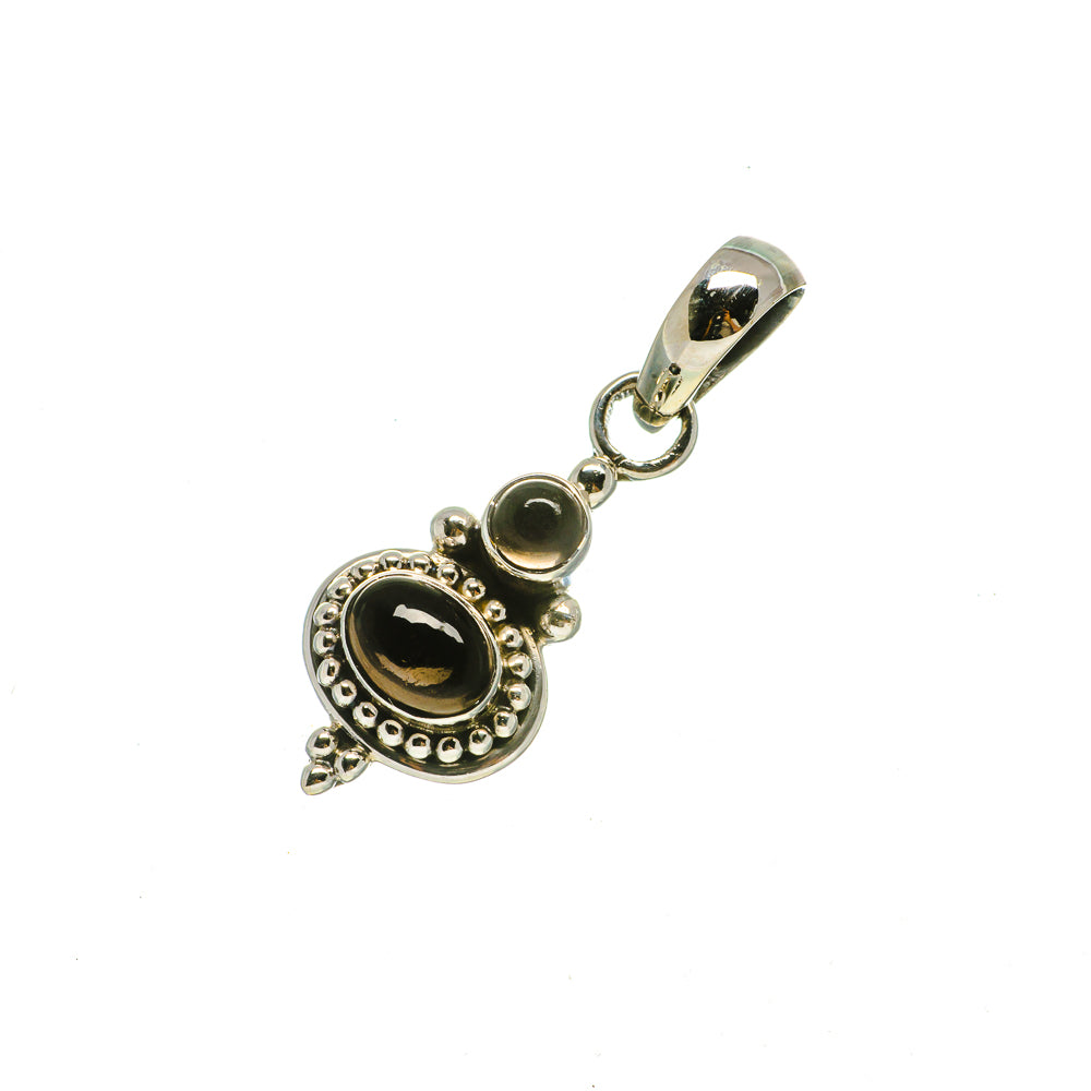 Smoky Quartz Pendants handcrafted by Ana Silver Co - PD731730