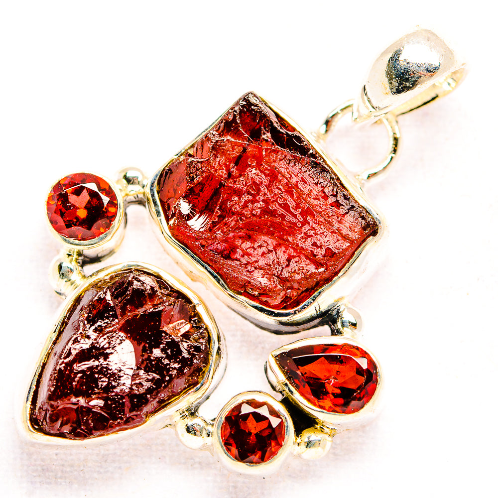 Garnet Pendants handcrafted by Ana Silver Co - PD32208 - Photo 2