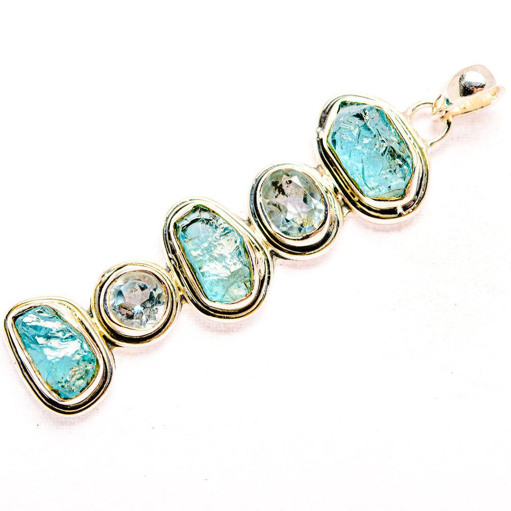 Apatite Pendants handcrafted by Ana Silver Co - PD32221 - Photo 2