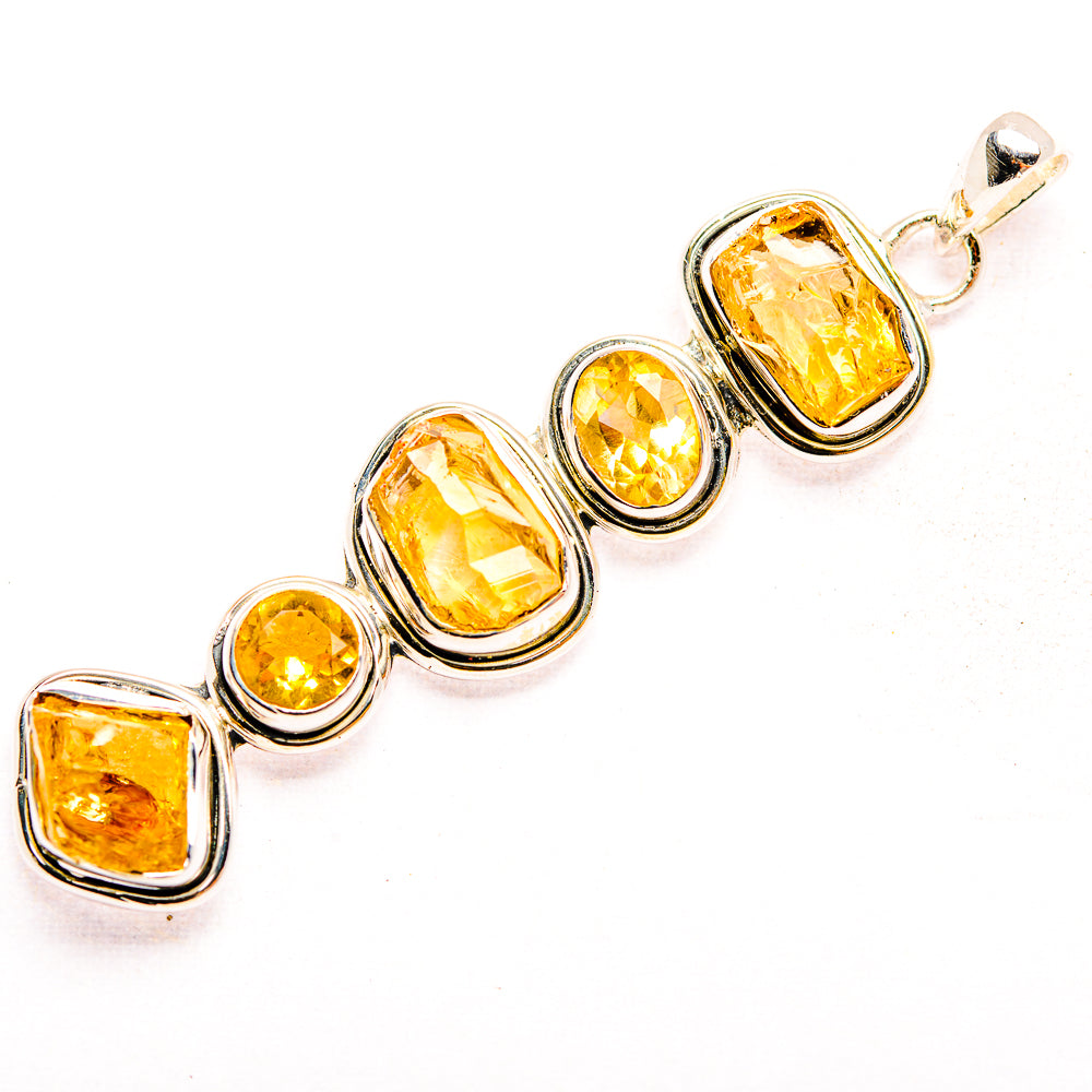 Citrine Pendants handcrafted by Ana Silver Co - PD32222 - Photo 2
