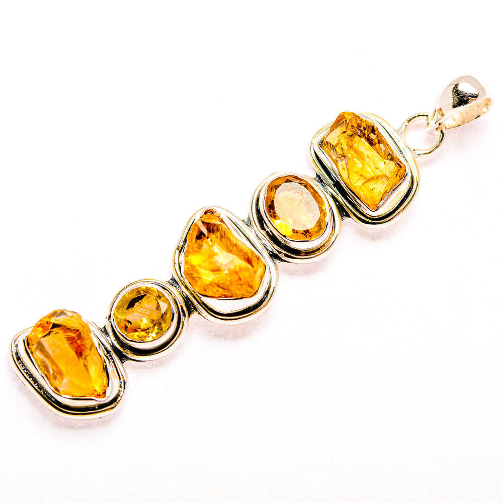 Citrine Pendants handcrafted by Ana Silver Co - PD32241 - Photo 2