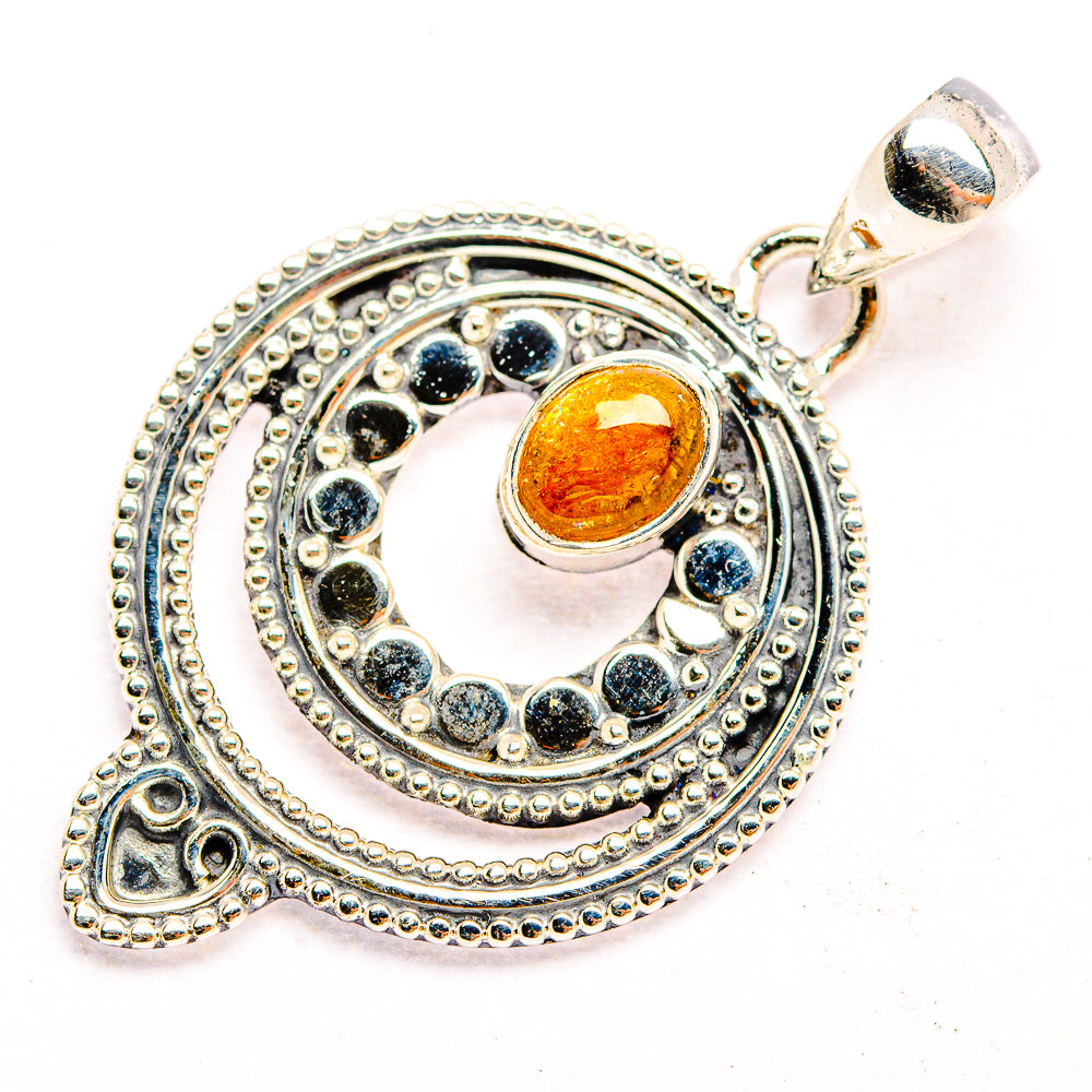 Sunstone Pendants handcrafted by Ana Silver Co - PD32255 - Photo 2