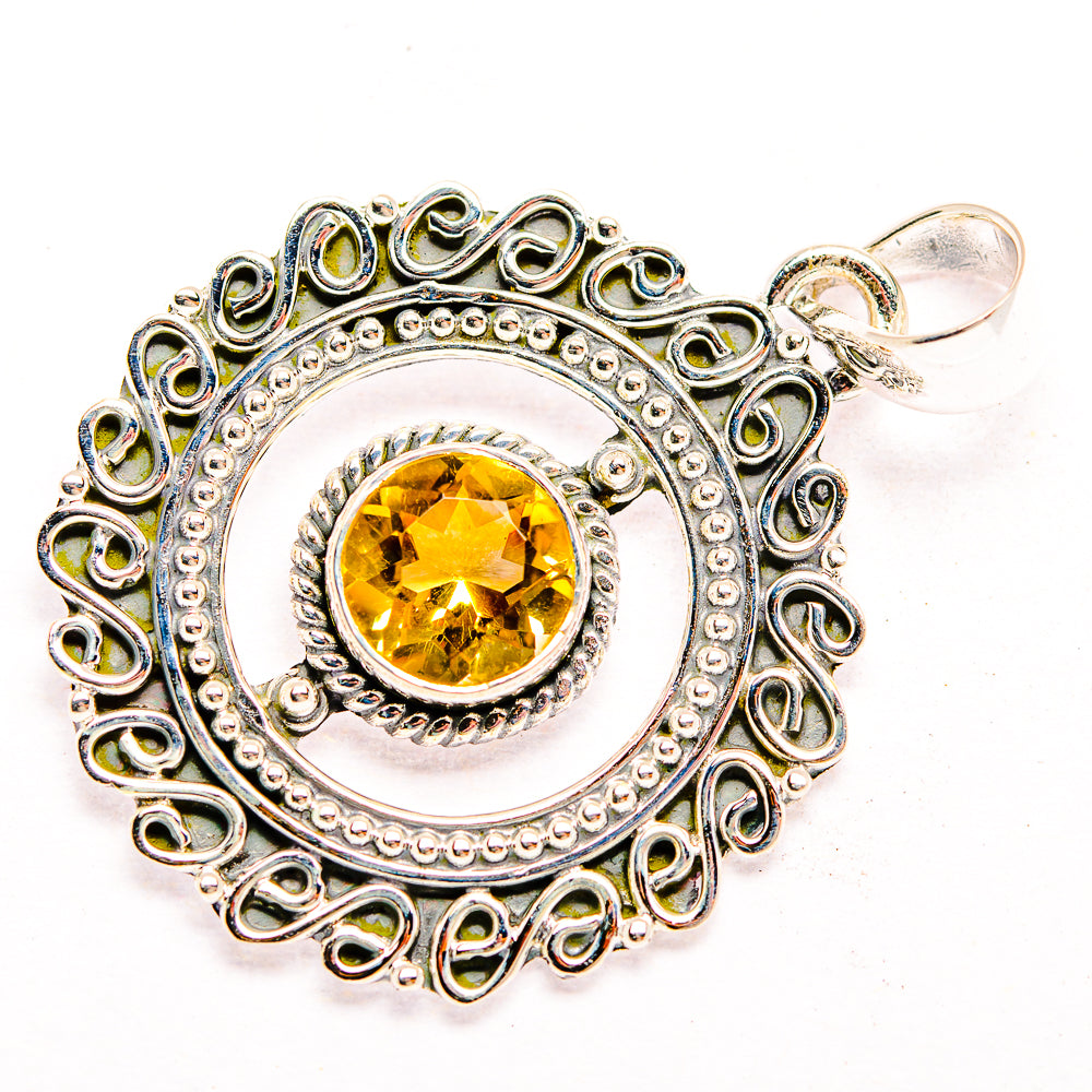 Citrine Pendants handcrafted by Ana Silver Co - PD32256 - Photo 2
