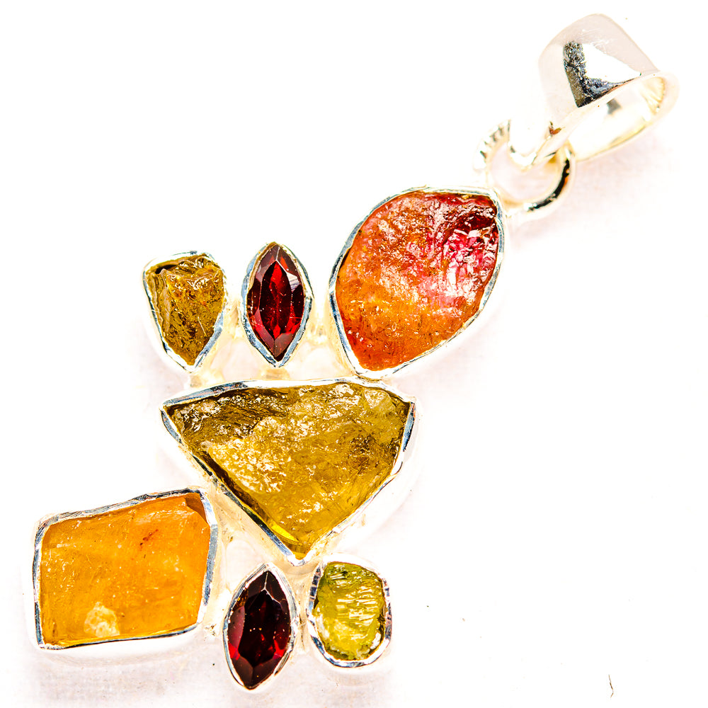 Tourmaline Pendants handcrafted by Ana Silver Co - PD32352 - Photo 2