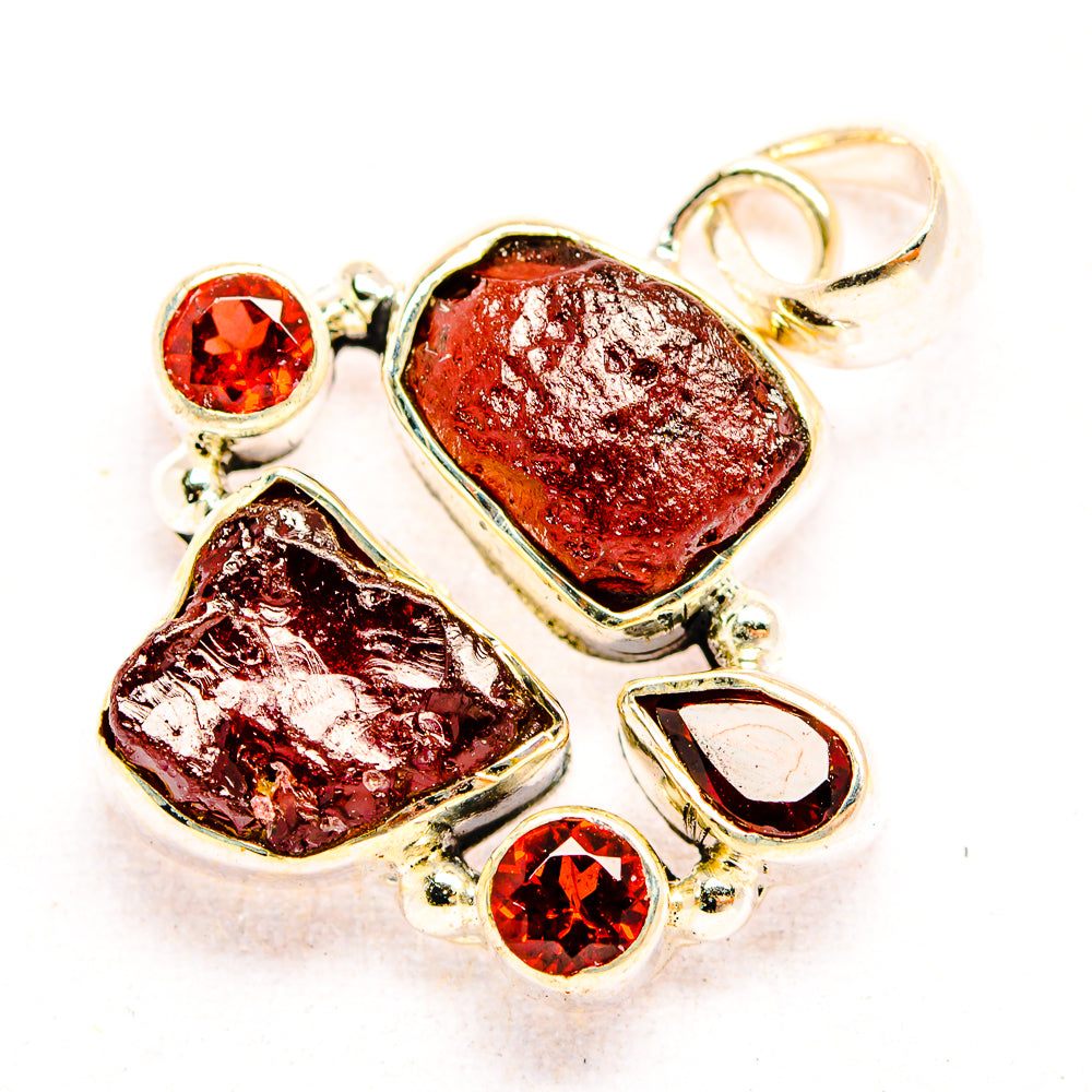 Garnet Pendants handcrafted by Ana Silver Co - PD32380 - Photo 2