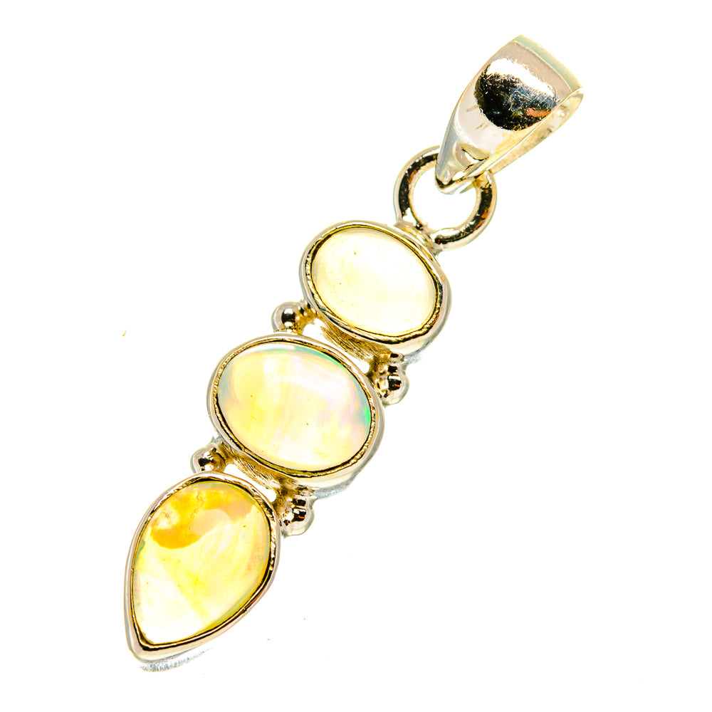 Ethiopian Opal Pendants handcrafted by Ana Silver Co - PD3246