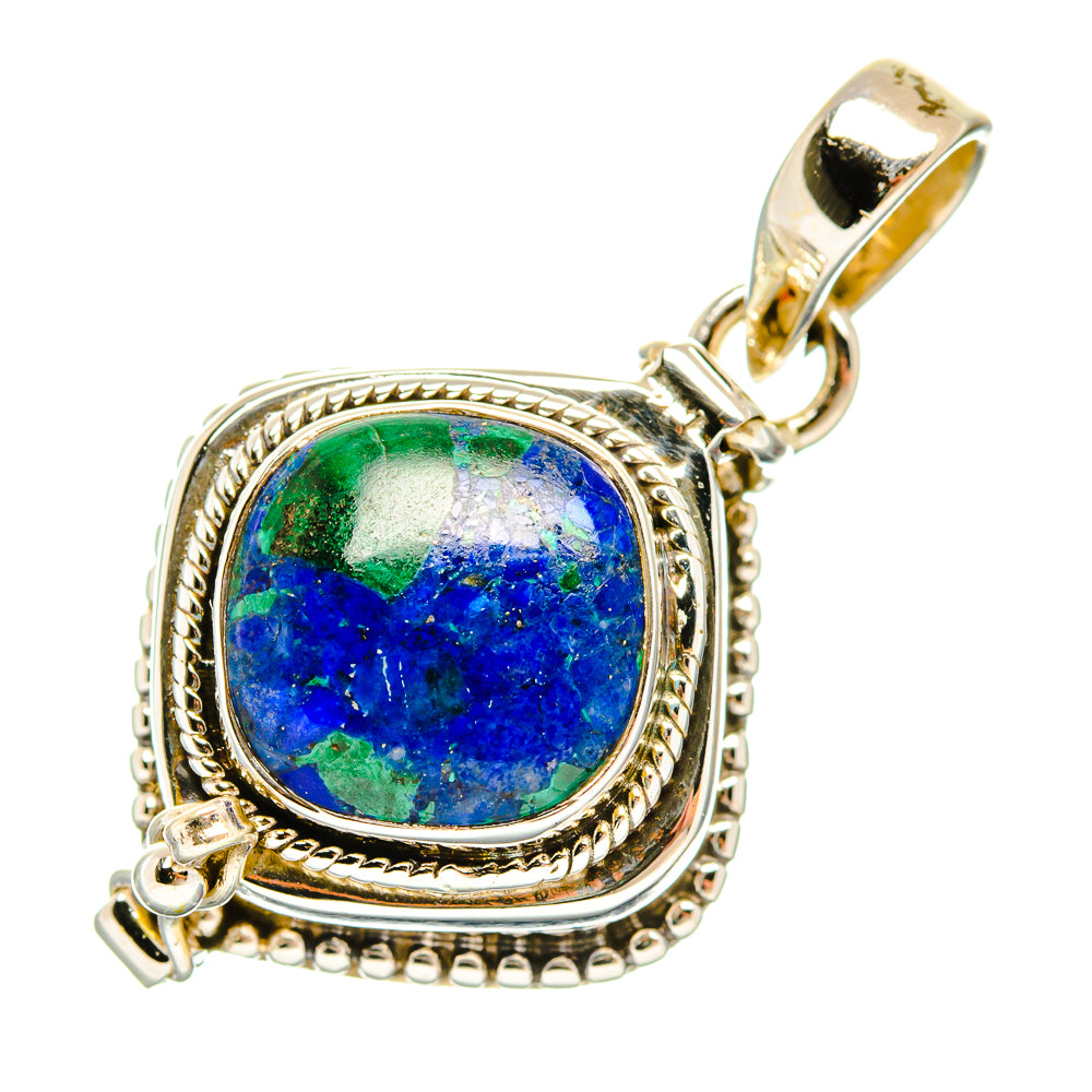 Azurite Pendants handcrafted by Ana Silver Co - PD32543 - Photo 2