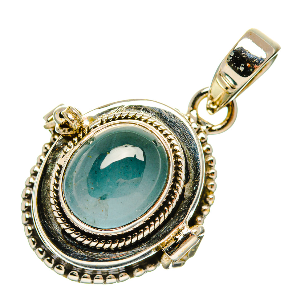 Aquamarine Pendants handcrafted by Ana Silver Co - PD32544 - Photo 2