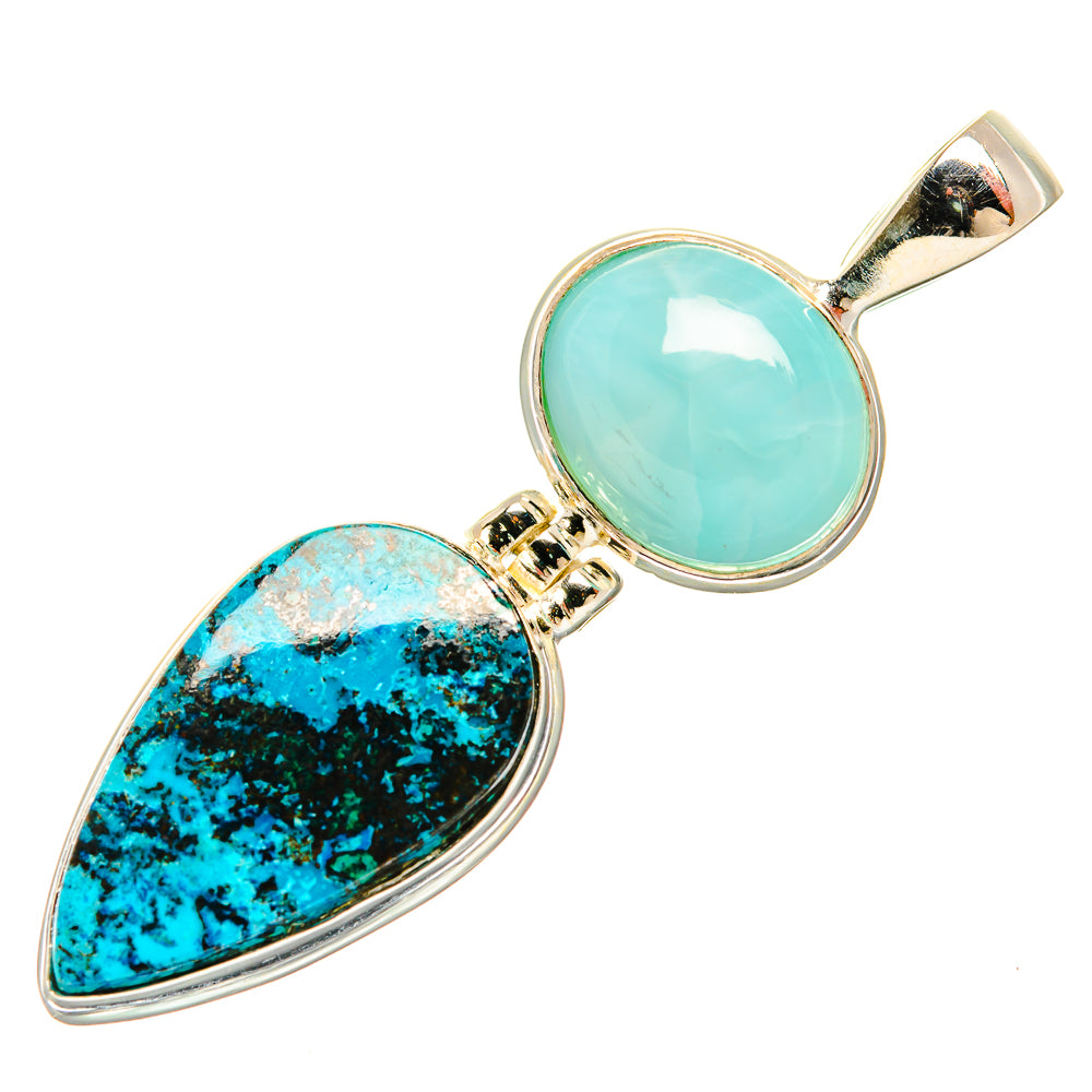 Shattuckite Pendants handcrafted by Ana Silver Co - PD32577 - Photo 2
