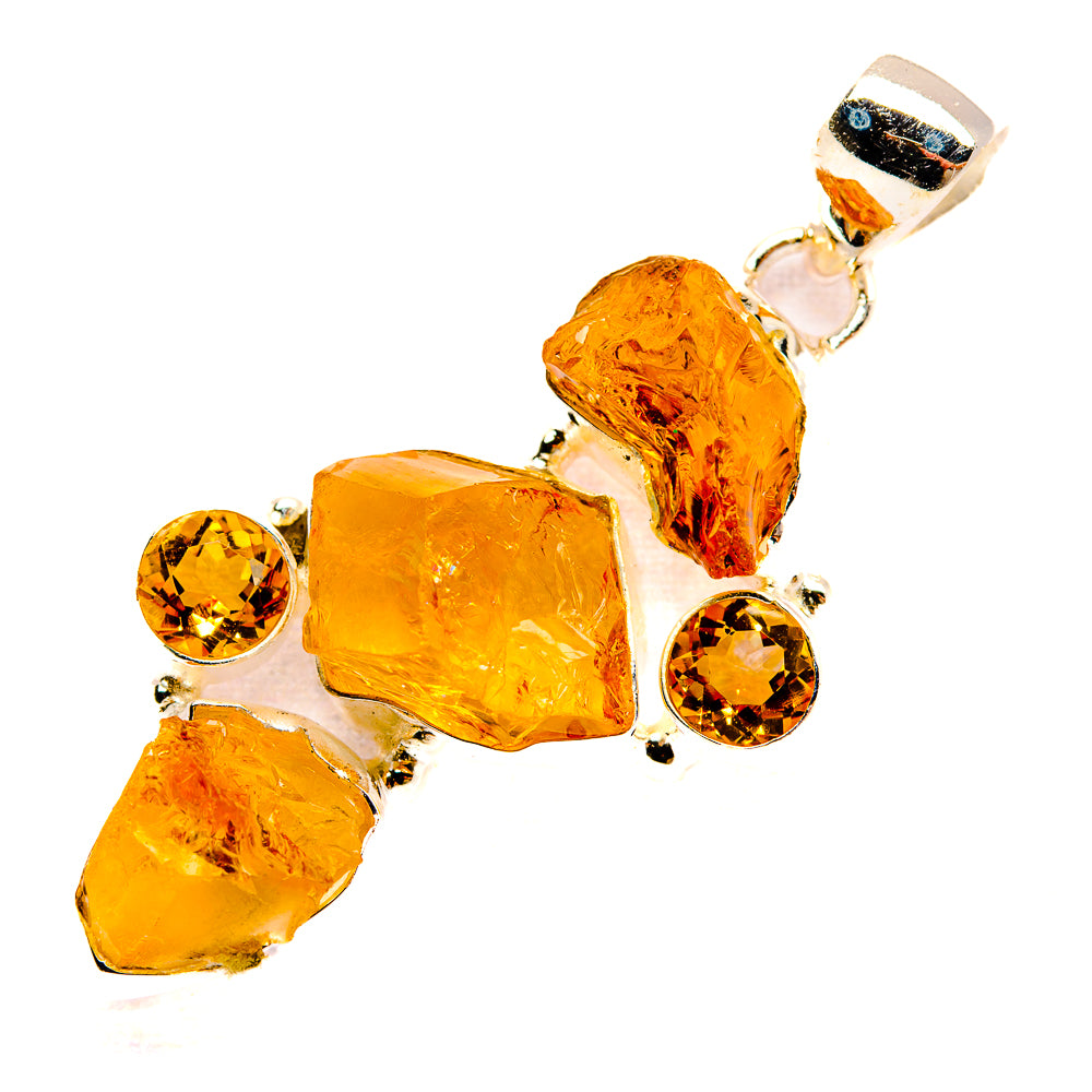Citrine Pendants handcrafted by Ana Silver Co - PD32587 - Photo 2