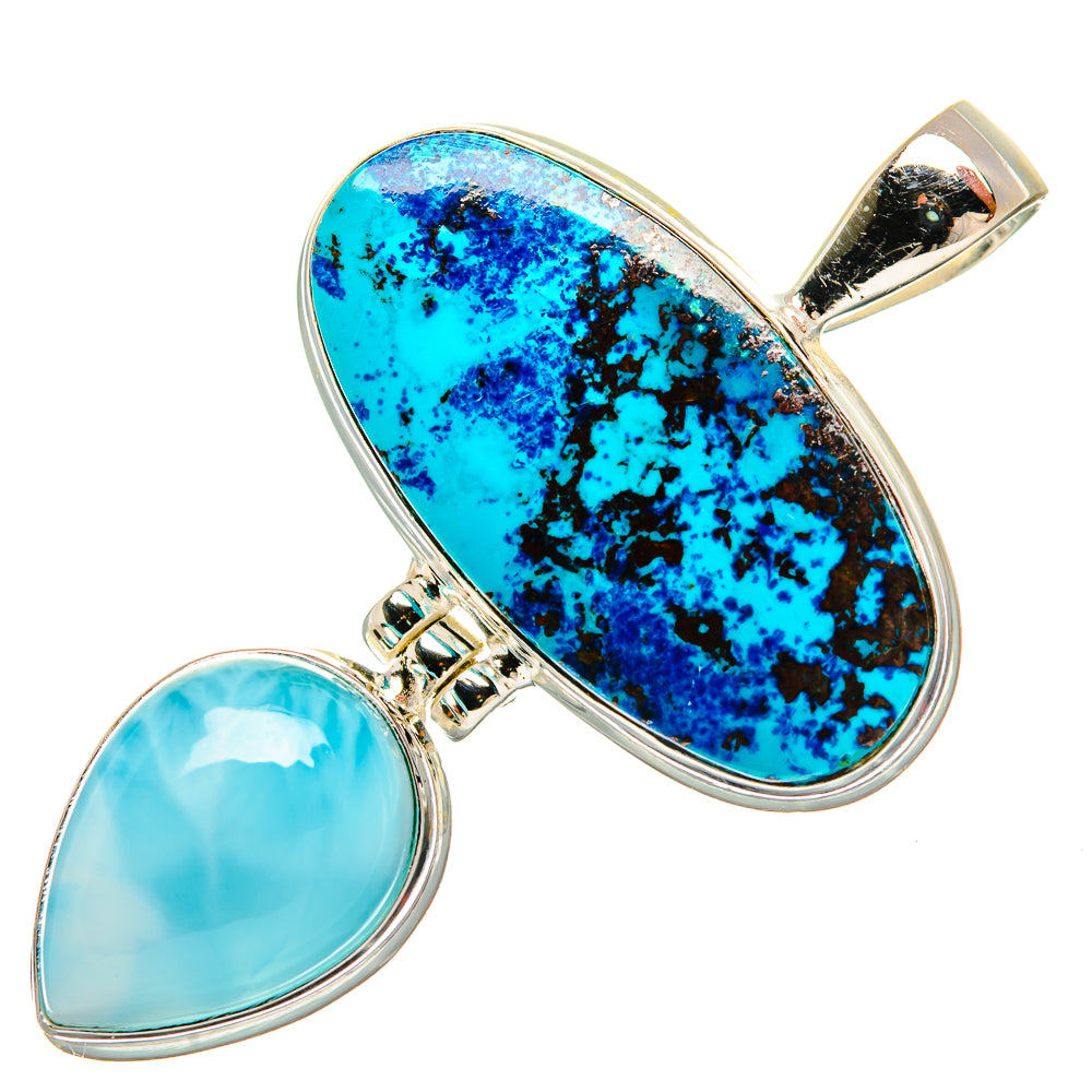 Shattuckite Pendants handcrafted by Ana Silver Co - PD32640 - Photo 2
