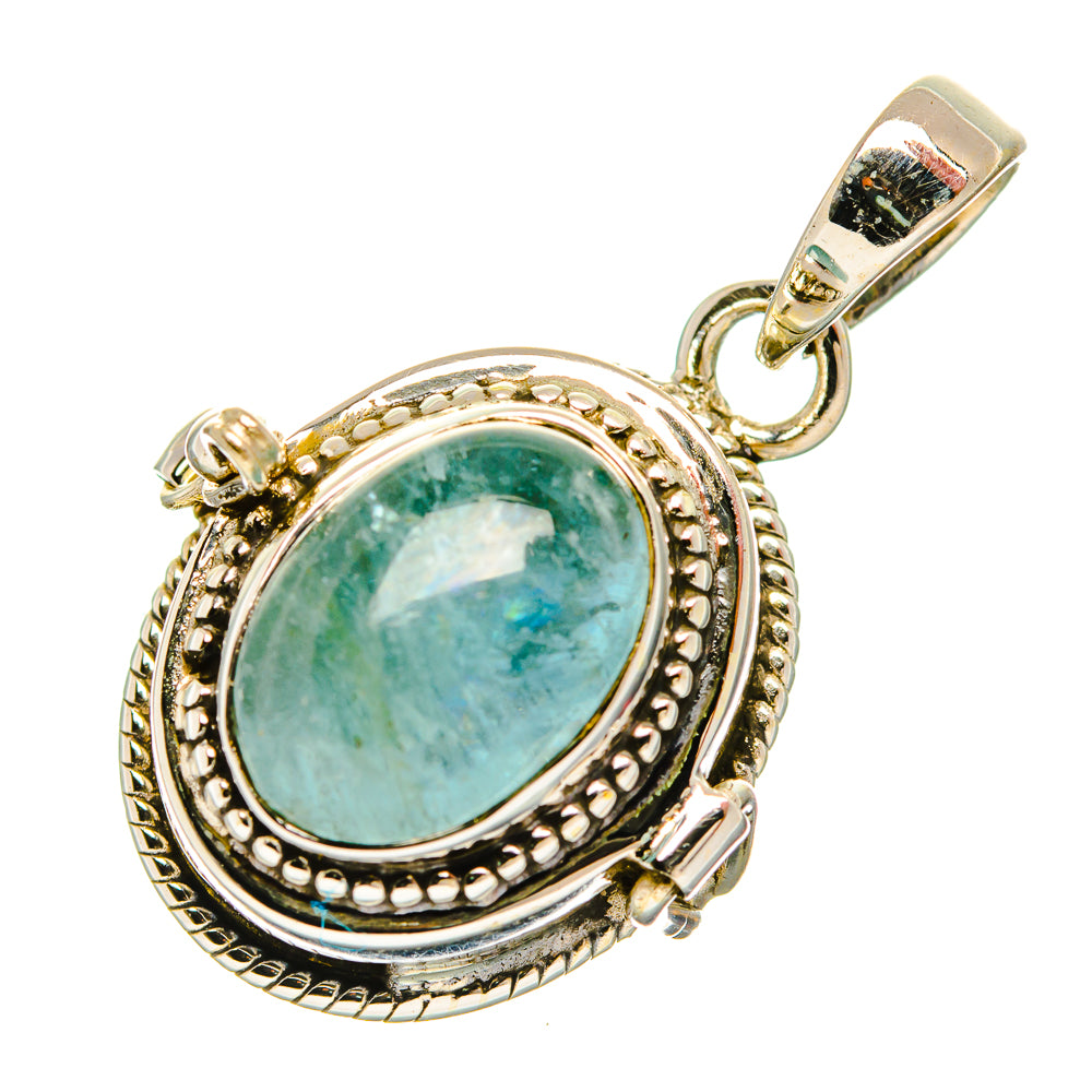 Aquamarine Pendants handcrafted by Ana Silver Co - PD32679 - Photo 2