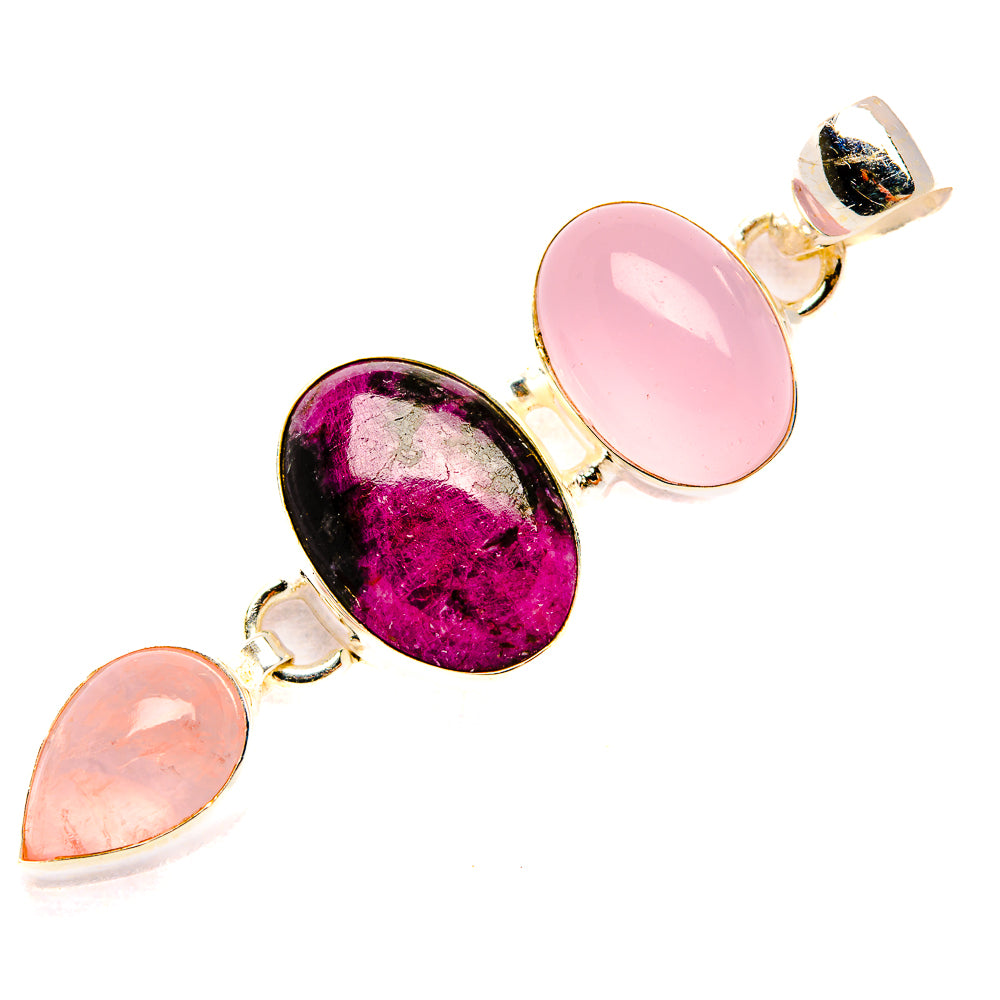 Russian Eudialyte Pendants handcrafted by Ana Silver Co - PD32738 - Photo 2