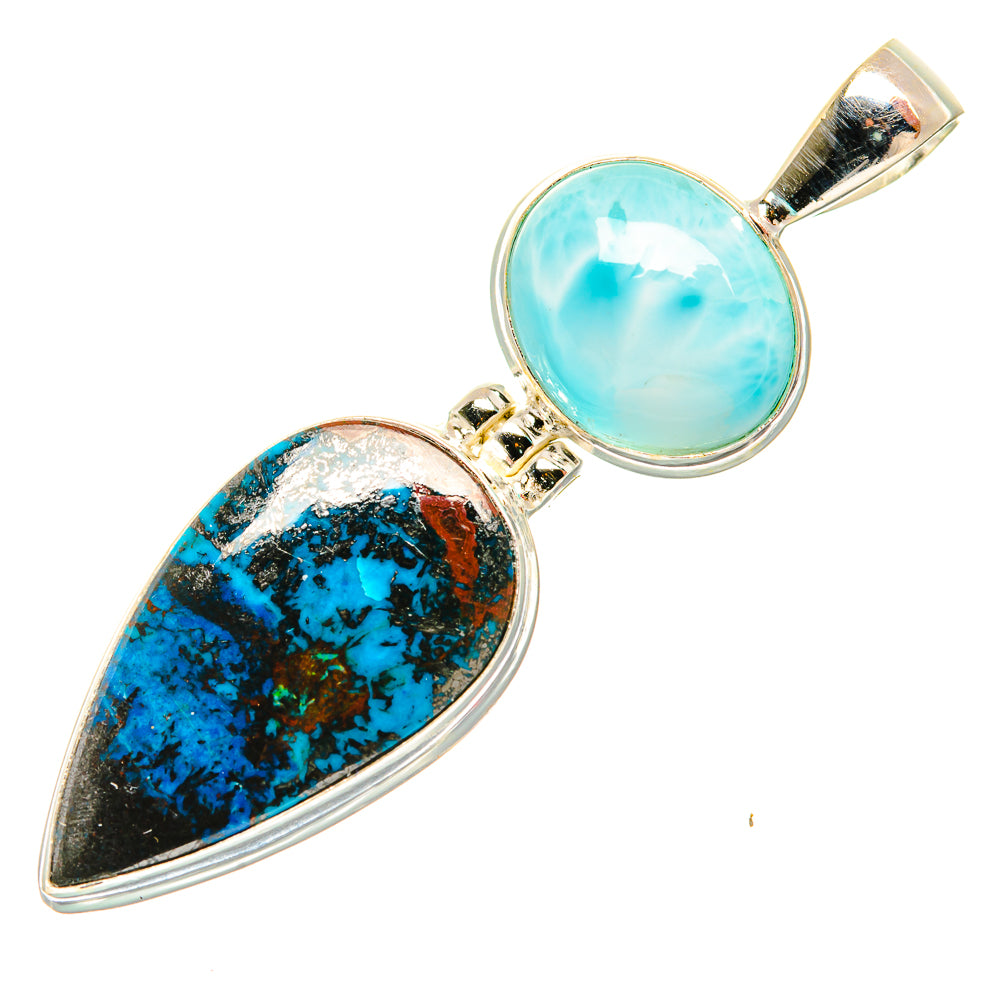 Shattuckite Pendants handcrafted by Ana Silver Co - PD32860 - Photo 2