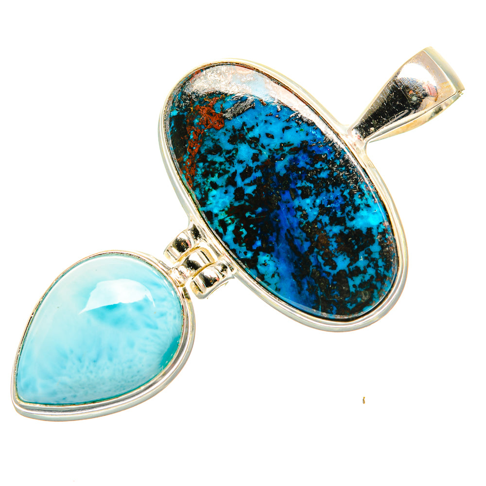 Shattuckite Pendants handcrafted by Ana Silver Co - PD32861 - Photo 2