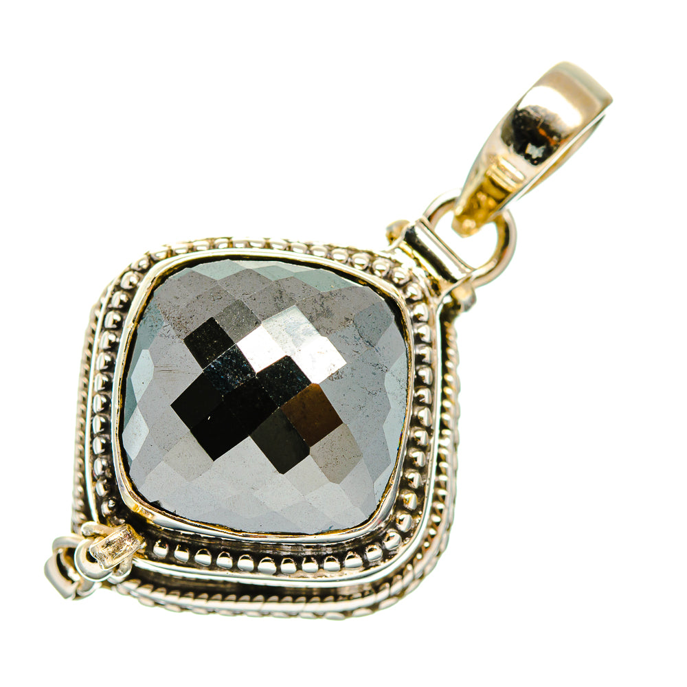 Hematite Pendants handcrafted by Ana Silver Co - PD32908 - Photo 2