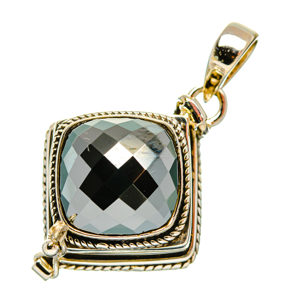 Hematite Pendants handcrafted by Ana Silver Co - PD32912 - Photo 2