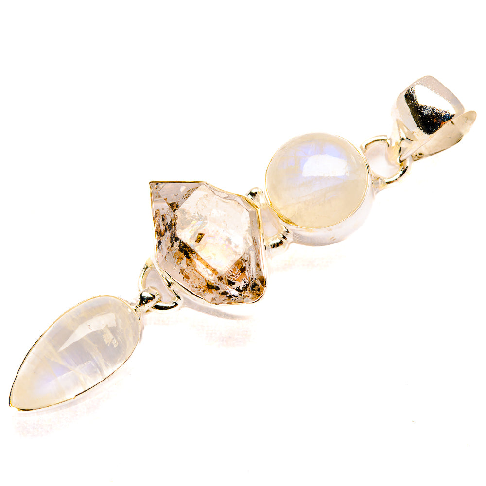 Herkimer Diamond Pendants handcrafted by Ana Silver Co - PD32959 - Photo 2