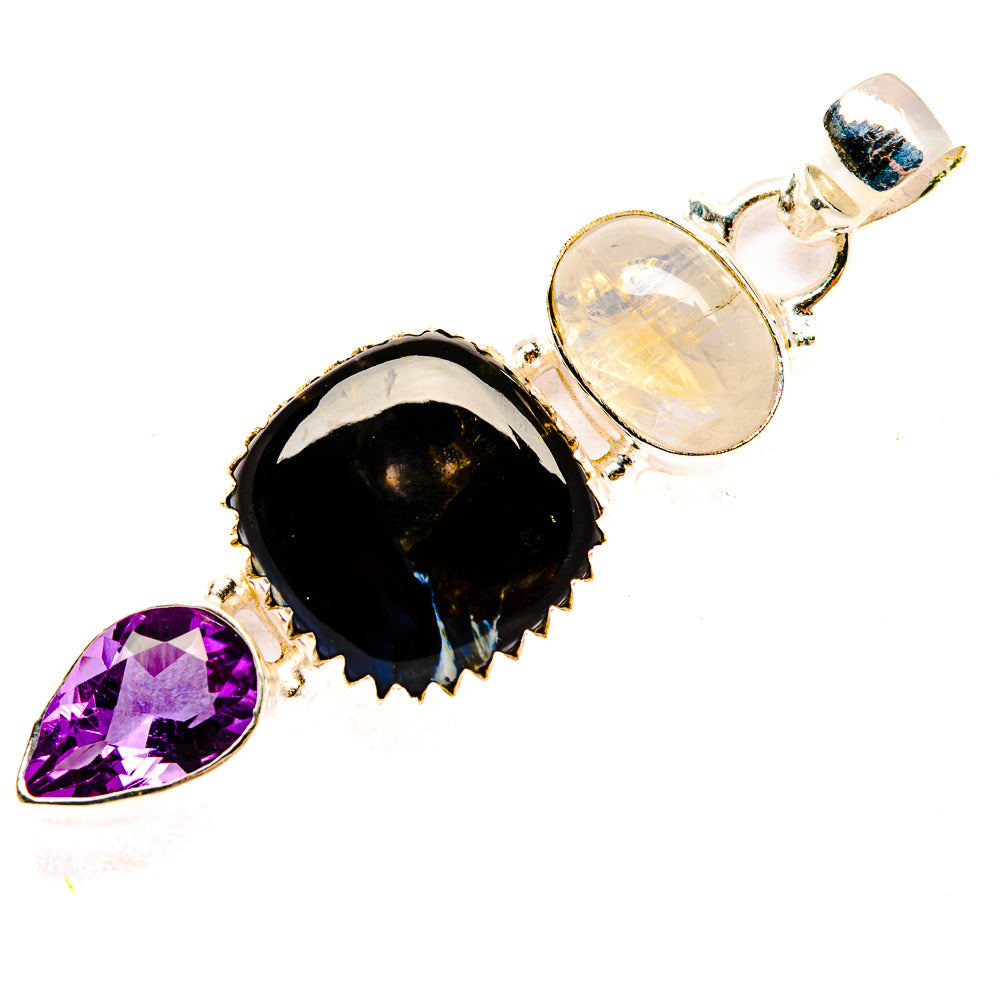 Pietersite Pendants handcrafted by Ana Silver Co - PD32969 - Photo 2