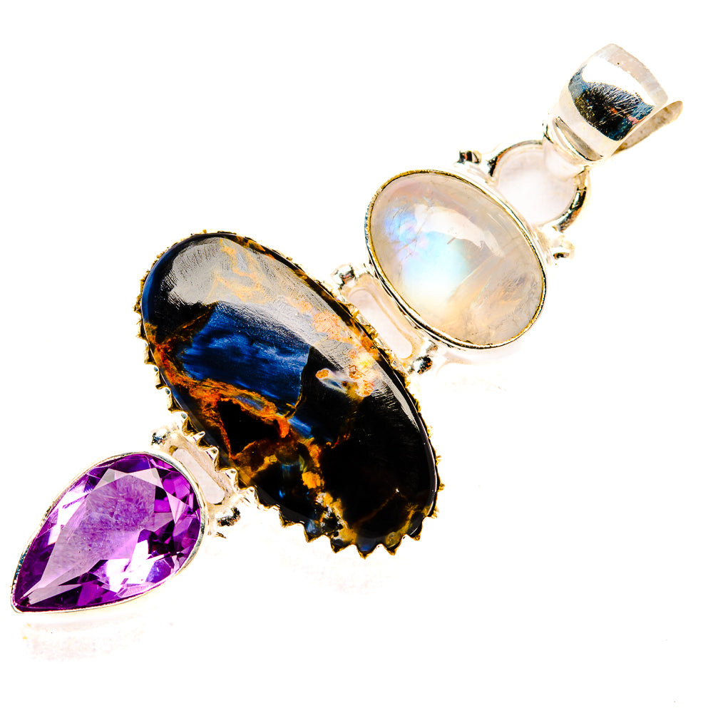 Pietersite Pendants handcrafted by Ana Silver Co - PD32970 - Photo 2