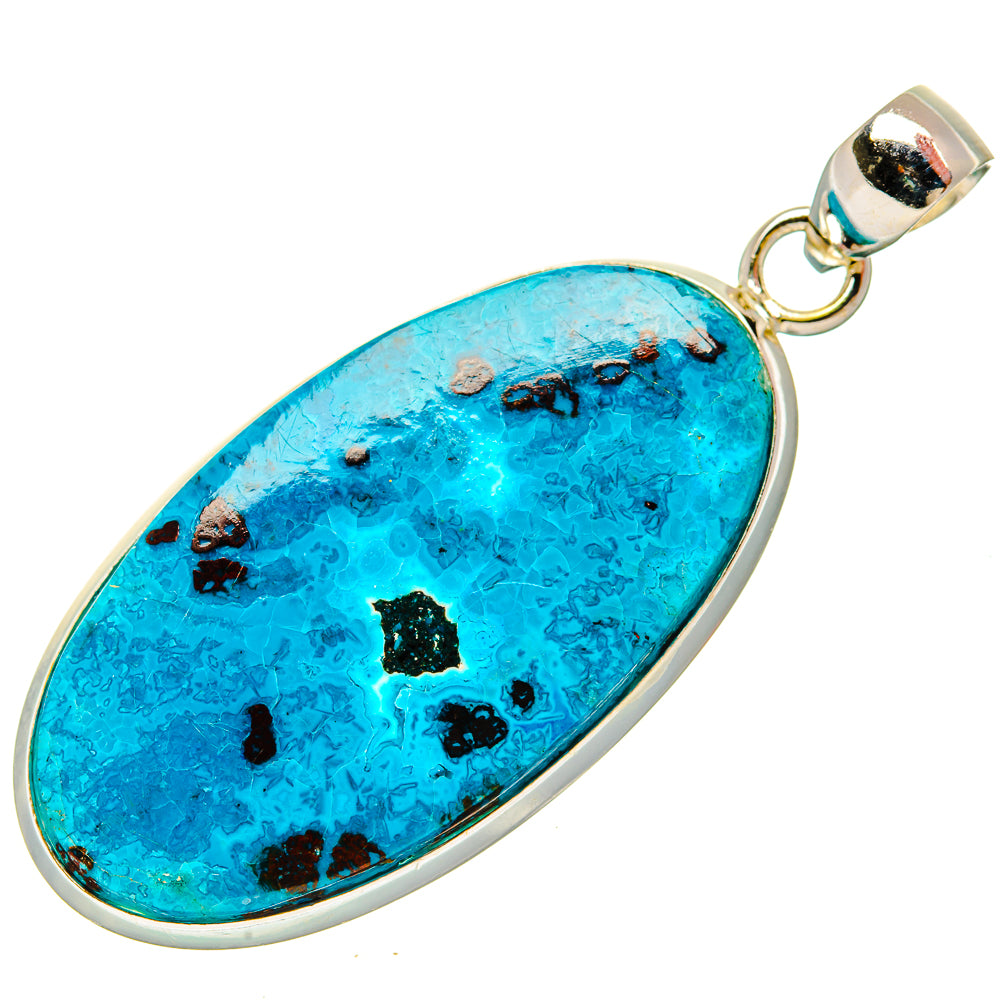 Shattuckite Pendants handcrafted by Ana Silver Co - PD33027 - Photo 2