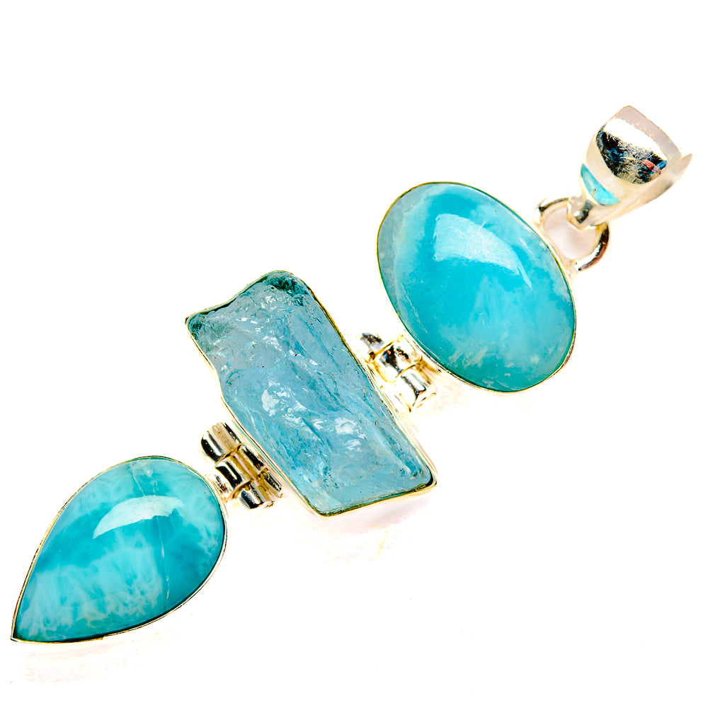 Larimar Pendants handcrafted by Ana Silver Co - PD33148 - Photo 2