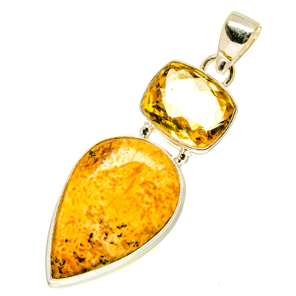 Picture Jasper Pendants handcrafted by Ana Silver Co - PD3316
