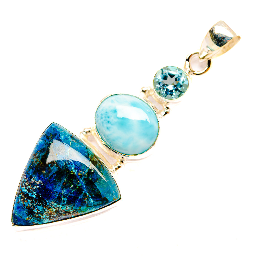Apatite Pendants handcrafted by Ana Silver Co - PD33178 - Photo 2