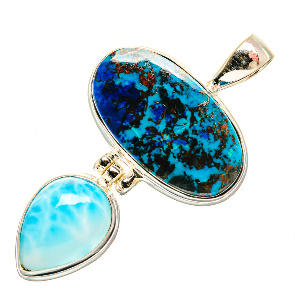Shattuckite Pendants handcrafted by Ana Silver Co - PD33302 - Photo 2