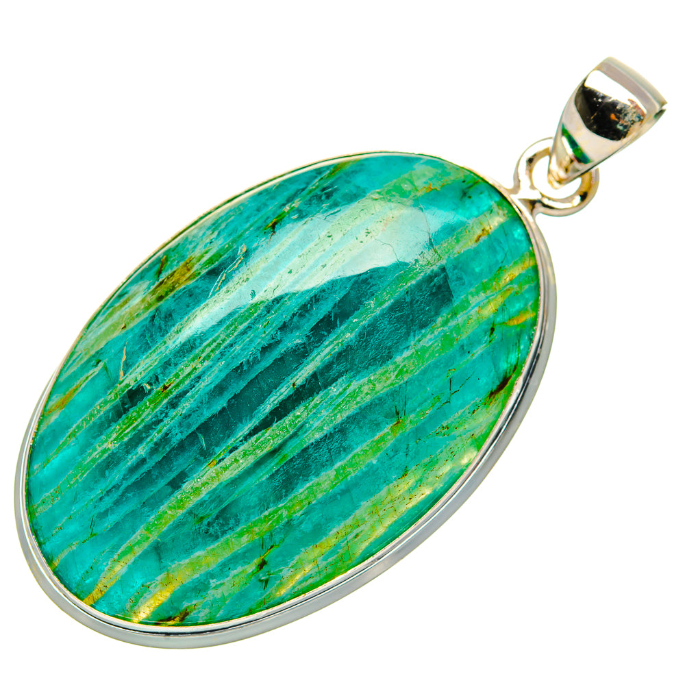 Amazonite Pendants handcrafted by Ana Silver Co - PD33354 - Photo 2