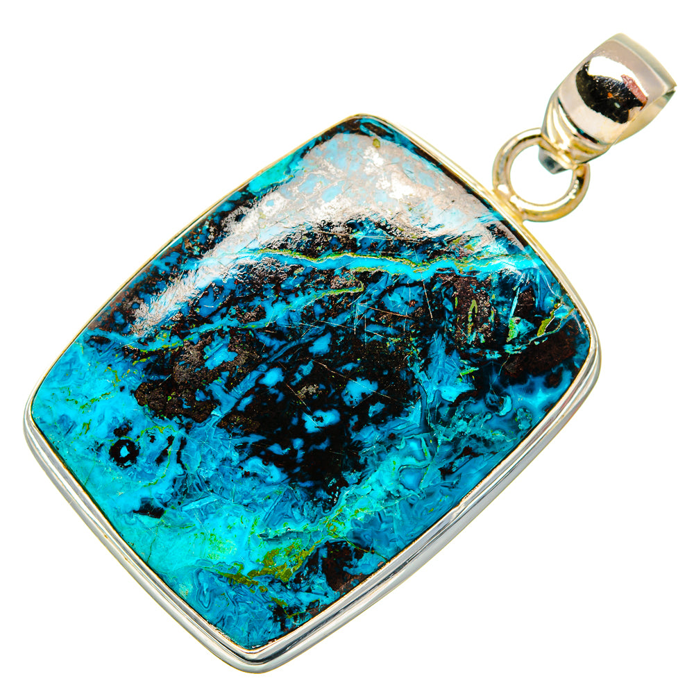 Shattuckite Pendants handcrafted by Ana Silver Co - PD33375 - Photo 2