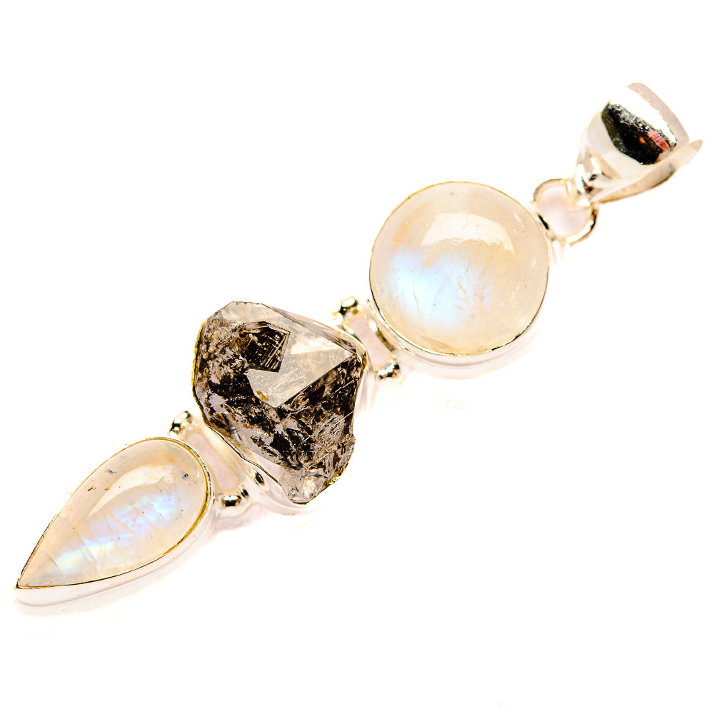 Herkimer Diamond Pendants handcrafted by Ana Silver Co - PD33496 - Photo 2