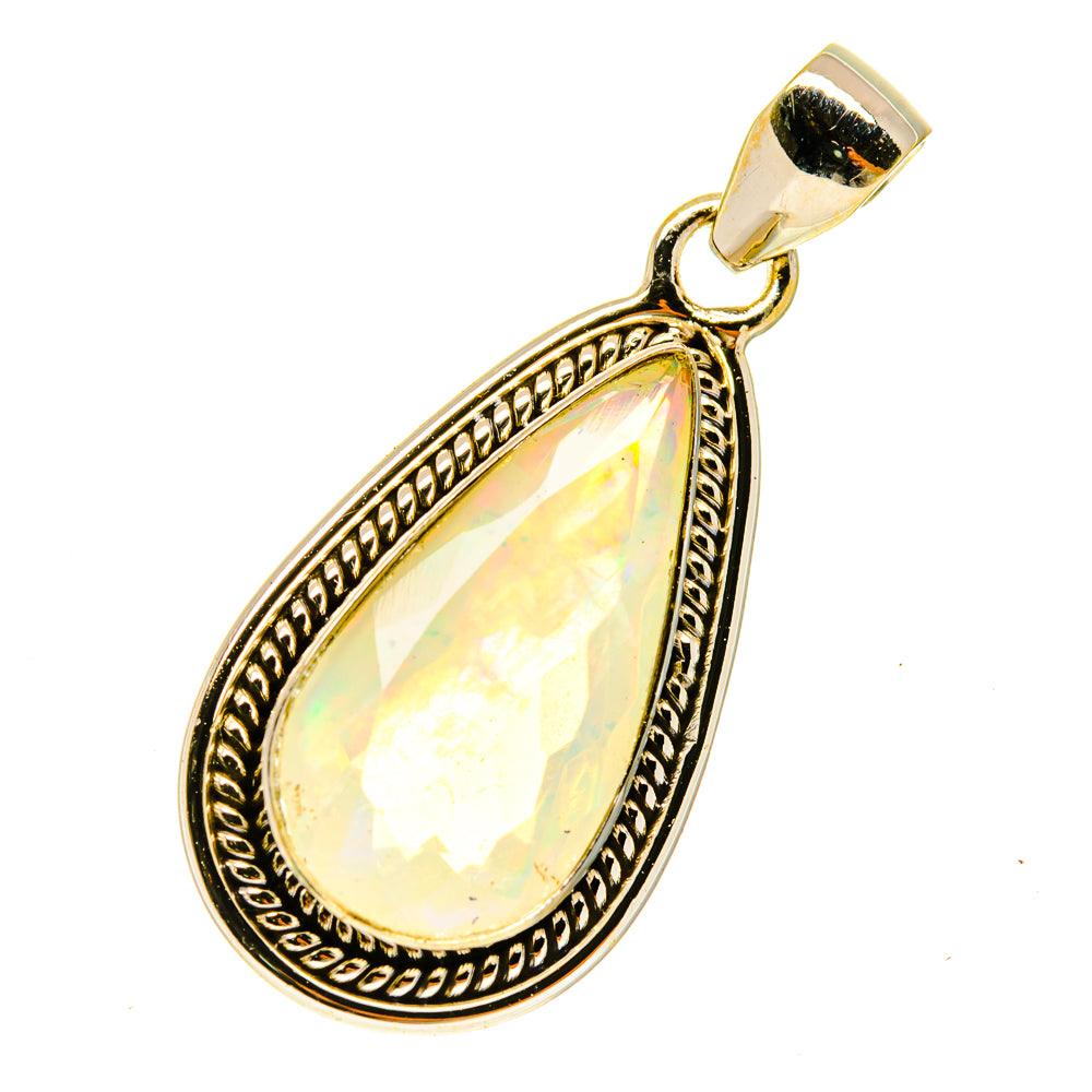 Ethiopian Opal Pendants handcrafted by Ana Silver Co - PD3350