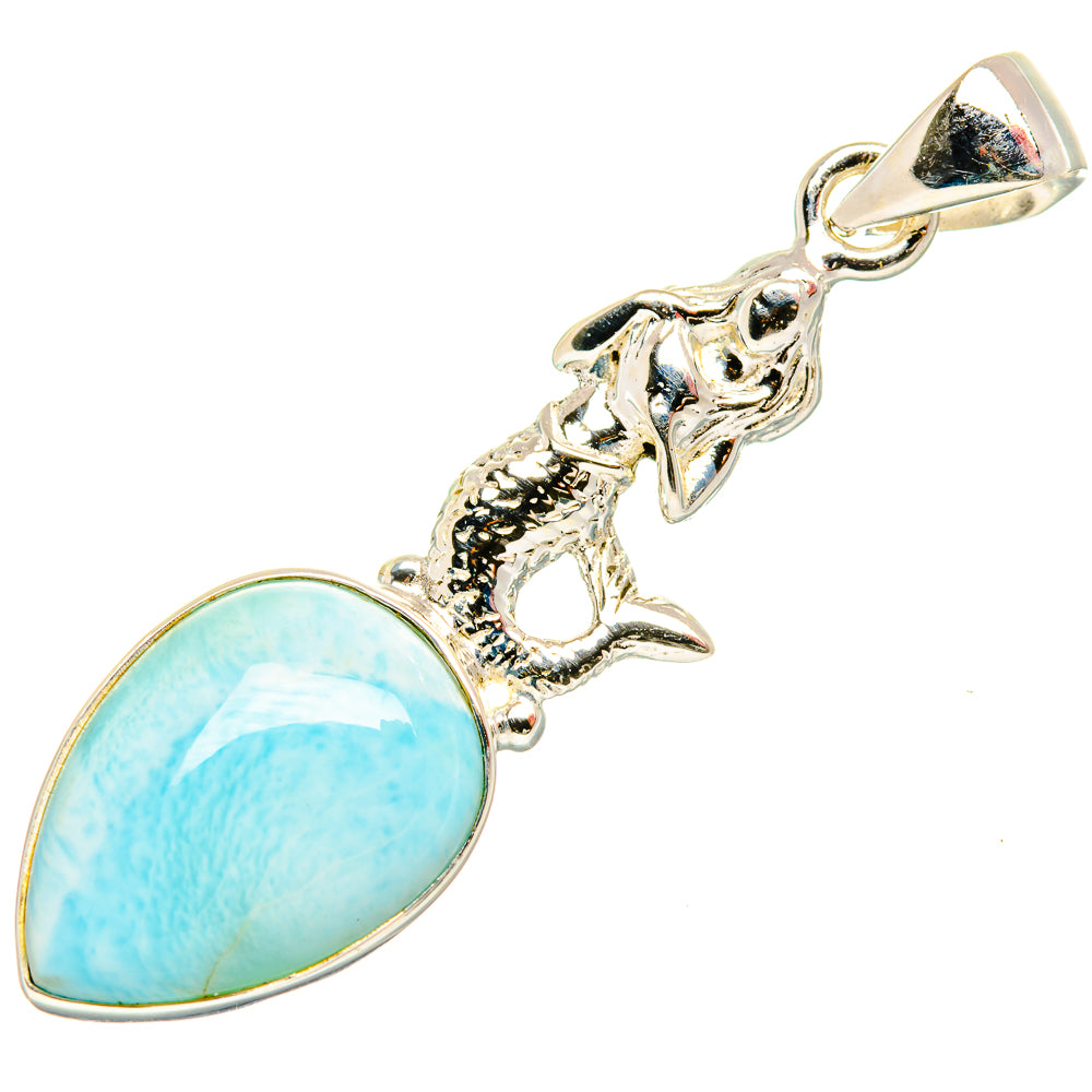 Larimar Pendants handcrafted by Ana Silver Co - PD33522 - Photo 2
