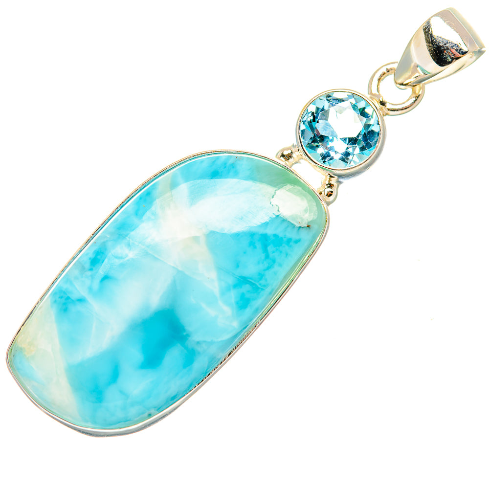 Larimar Pendants handcrafted by Ana Silver Co - PD33547 - Photo 2