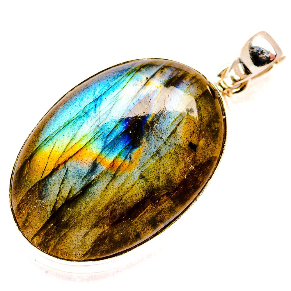 Labradorite Pendants handcrafted by Ana Silver Co - PD33602 - Photo 2
