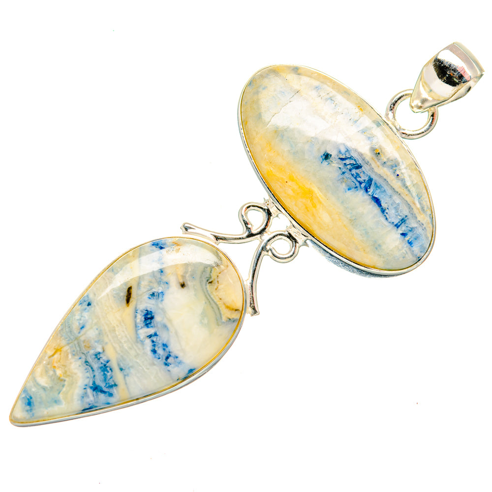 Blue Scheelite Pendants handcrafted by Ana Silver Co - PD33661 - Photo 2