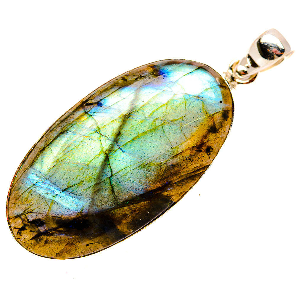Labradorite Pendants handcrafted by Ana Silver Co - PD33701 - Photo 2