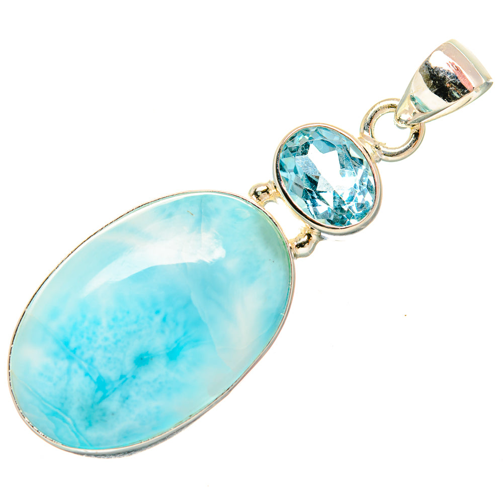 Larimar Pendants handcrafted by Ana Silver Co - PD33759 - Photo 2