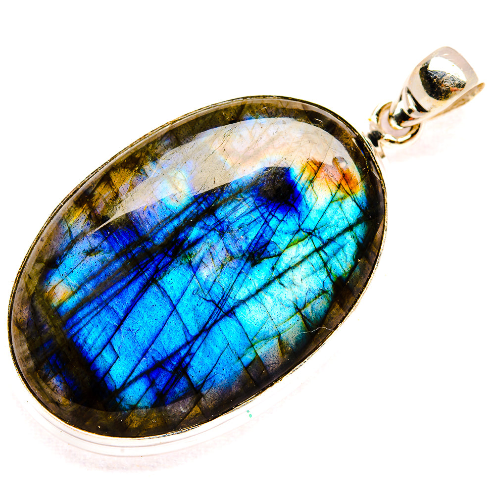 Labradorite Pendants handcrafted by Ana Silver Co - PD33789 - Photo 2