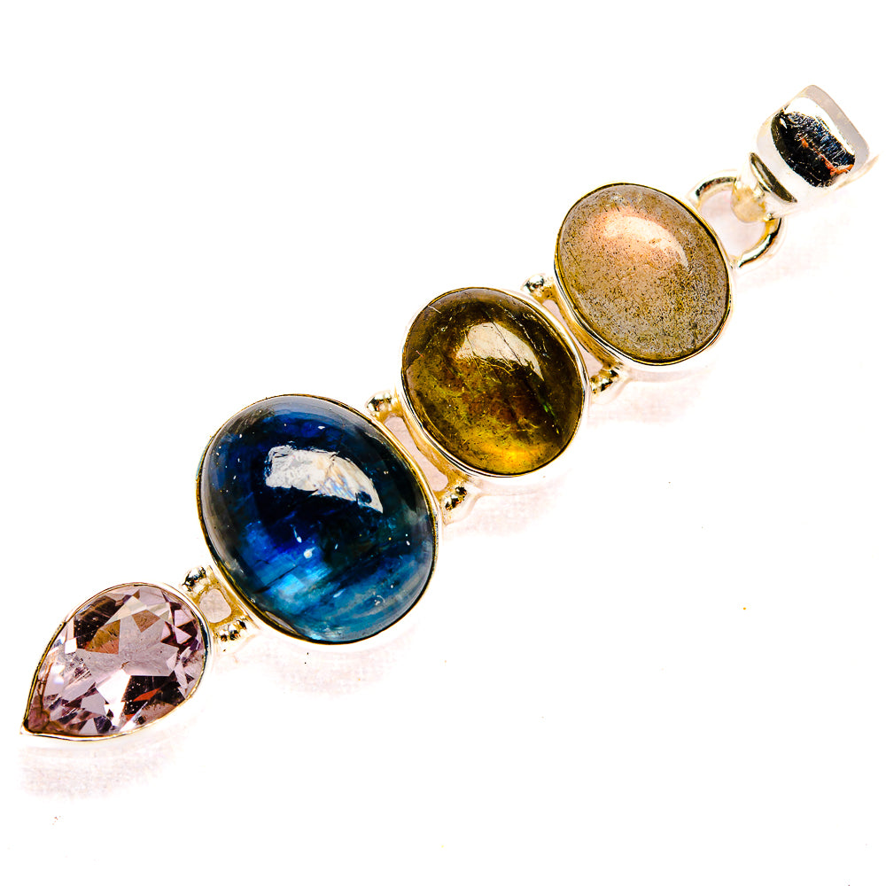 Kyanite Pendants handcrafted by Ana Silver Co - PD33813 - Photo 2